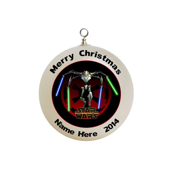 Personalized Star Wars General Grievous Christmas Ornament Custom Gift #5