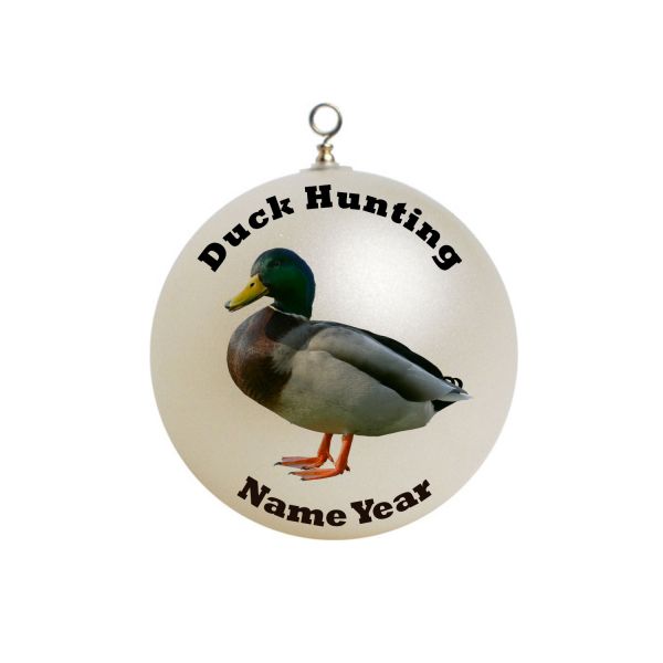 Personalized  Hunting  Duck Hunting Ornament #6