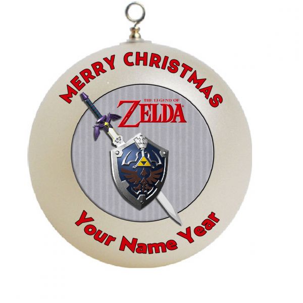 Personalized The Legend of Zelda Christmas Ornament Custom Gift #6