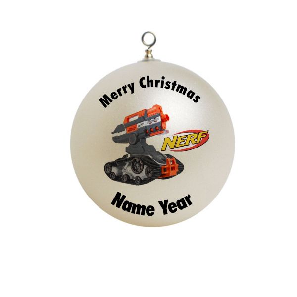 Personalized Nerf tank drone Ornament Custom Gift #6