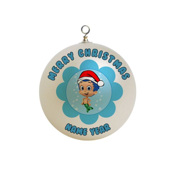 Personalized Bubble Guppies Gil Christmas Ornament   #6