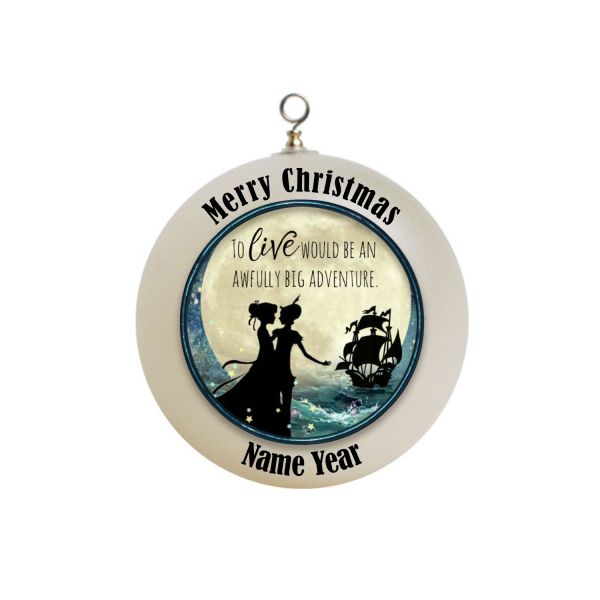Personalized Peter Pan and Wendy Christmas Ornament Custom Gift #6