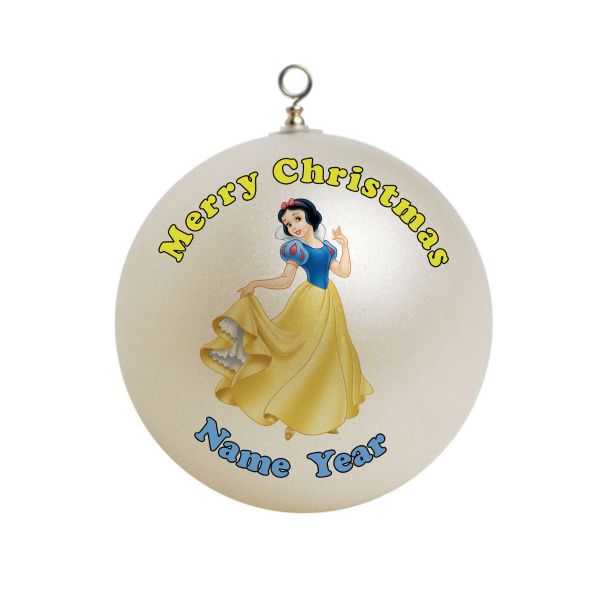 Personalized Snow White Ornament 6