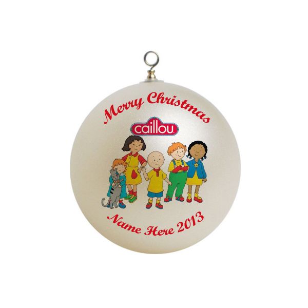 Personalized Caillou Christmas Ornament Custom Gift #6