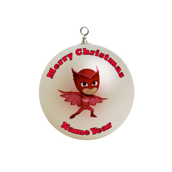 Personalized PJ Mask OWLETTE Christmas Ornament Custom #6