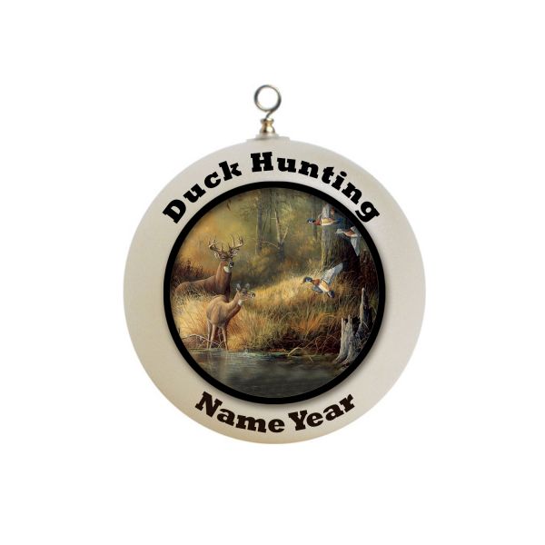 Personalized  Hunting  Duck Hunting Ornament #7