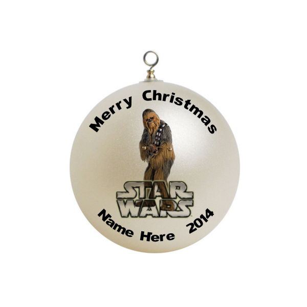 Personalized Star Wars Chewbacca Christmas Ornament Custom Gift #7