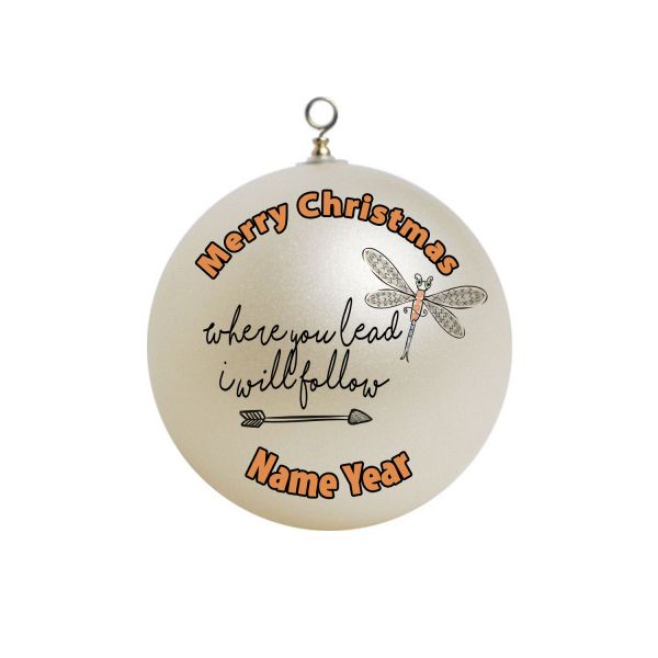 Personalized Gilmore Girls- Where you lead I will follow Motivation Motivational Ornament Custom Gift #7