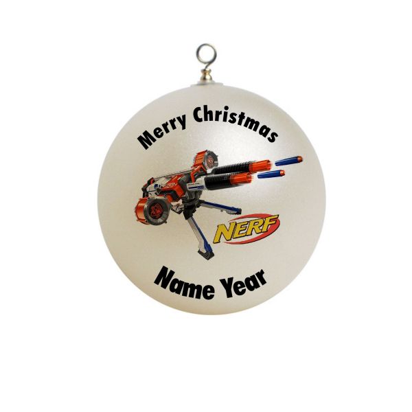 Personalized Nerf N-Strike Elite Rhino-Fire Blaster Ornament Custom Gift #7
