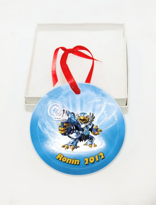 Personalized Skylanders Giants Glass Christmas Ornament Custom Gift #7