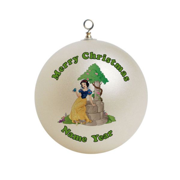 Personalized Snow White Ornament 7