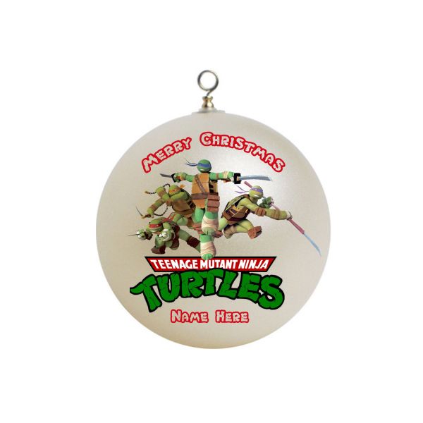 Personalized Teenage Mutant Ninja Turtles Christmas Ornament Custom Gift #7