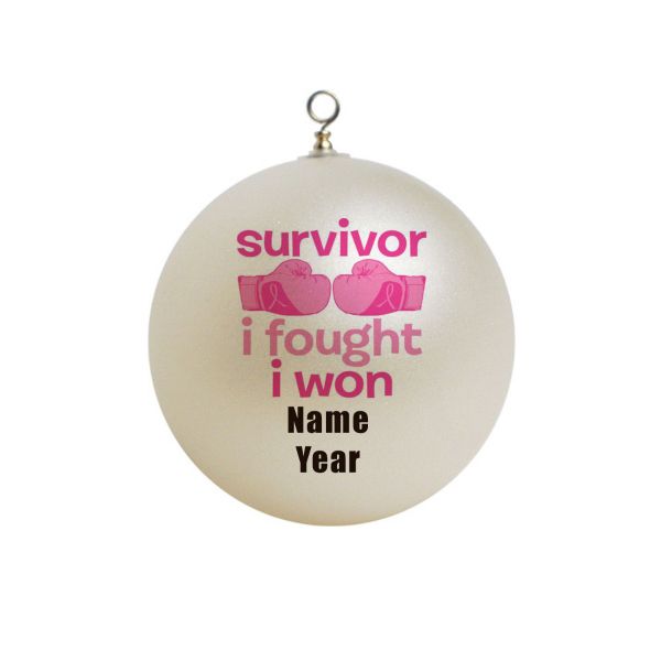 Personalized Cancer Survivor I fought I won  #7