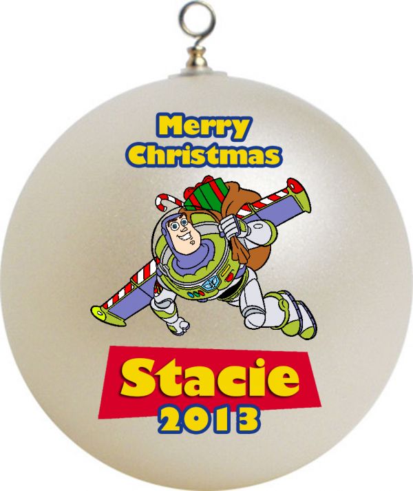 Personalized Toy Story Buzz lightyearChristmas Ornament Custom Gift #7