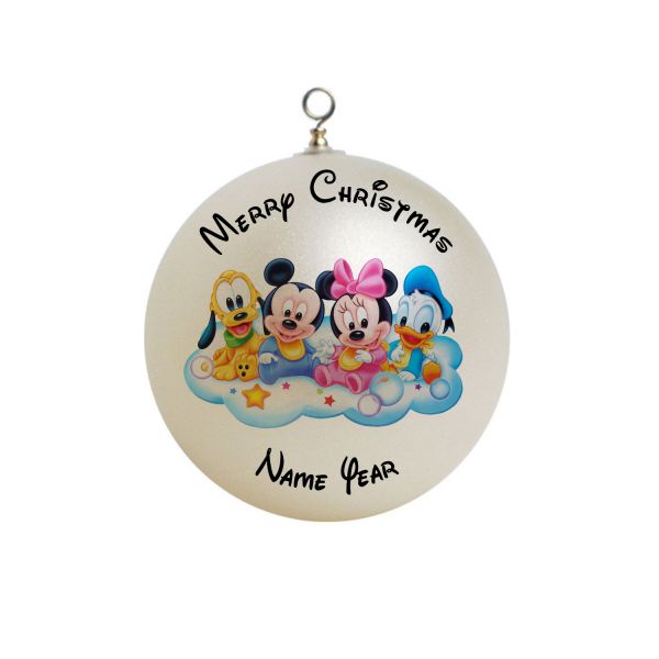 Personalized  Baby mickey mouse, Disney babies  Ornament Custom Gift #8
