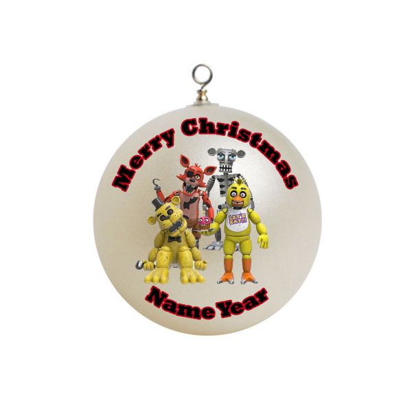 Personalized Five Nights at Freddies freddy's Christmas Ornament Custom Gift #9