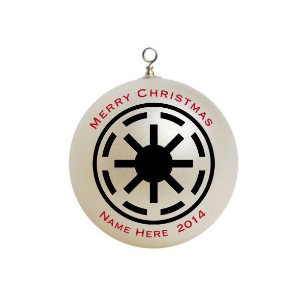 Personalized Star wars Galactic Republic Logo Christmas Ornament Custom Gift #9