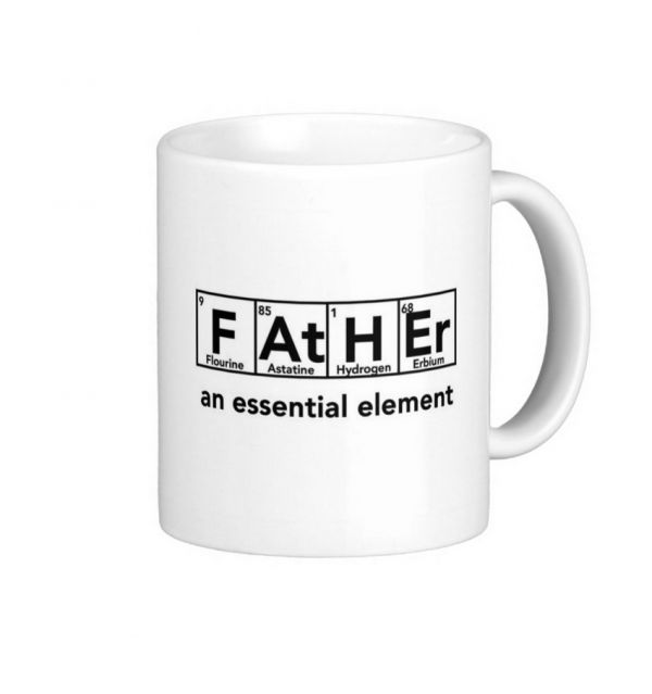 Personalized Photo  Ceramic Mug 11oz  Father Essential Element