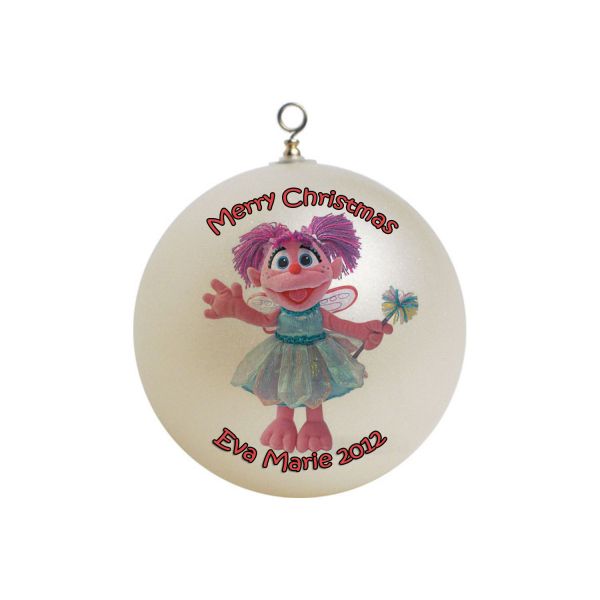 Personalized Abby Cadabby Christmas Ornament #1