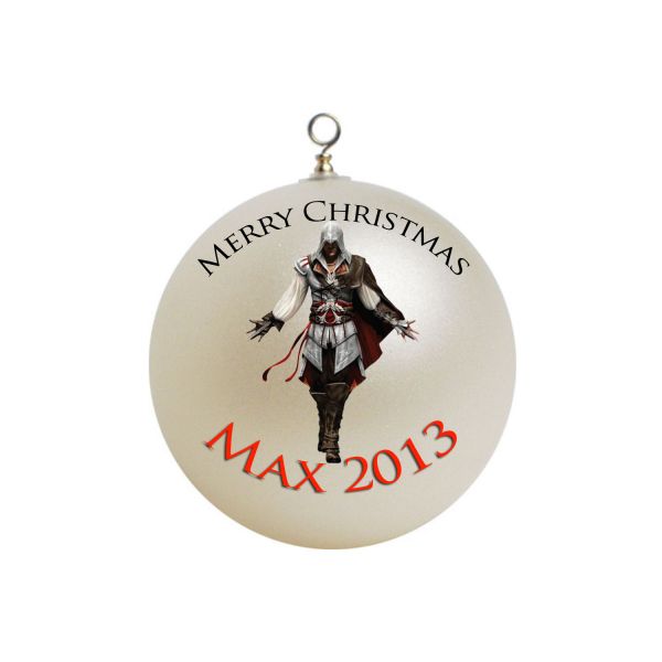 Personalized Assassin's Creed - Ezio Auditore Xmas Ornament