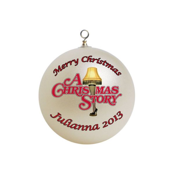 Personalized A Christmas Story Christmas Ornament #3