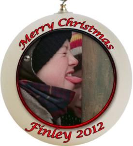 Personalized A Christmas Ornament