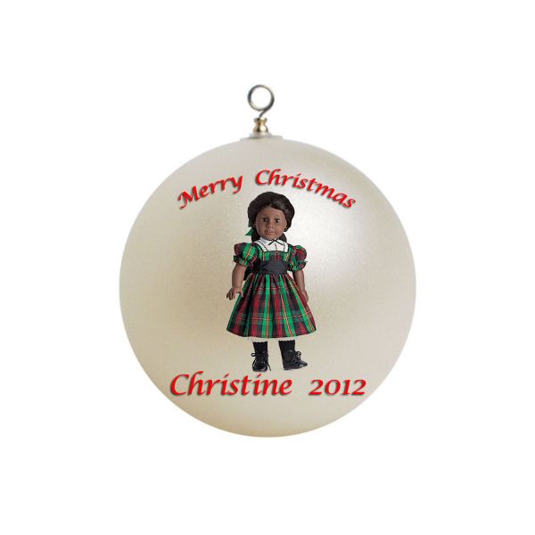 Personalized American Girl Christmas Ornament Addy#2