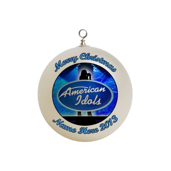 Personalized American Idol Christmas Ornament #2