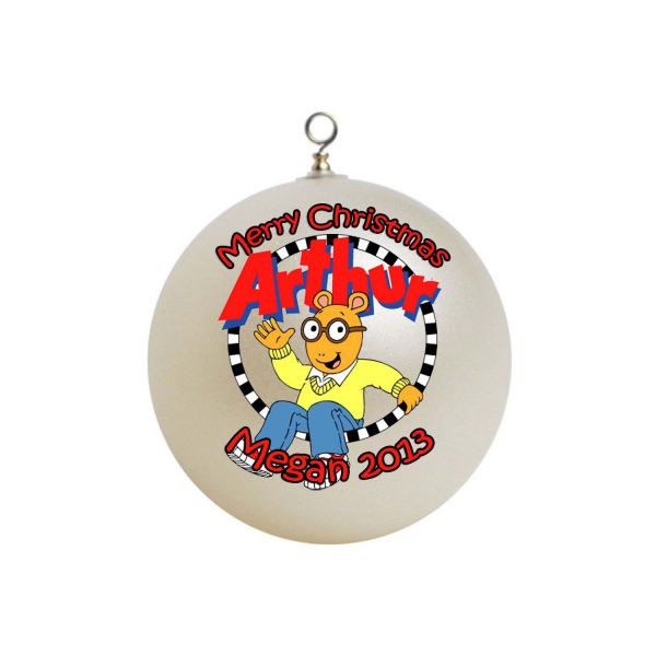 Personalized Arthur Christmas Ornament #1