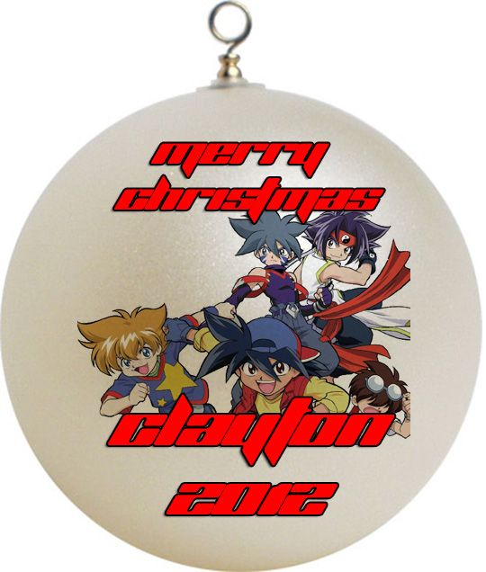 Personalized BeyBlade Christmas Ornament