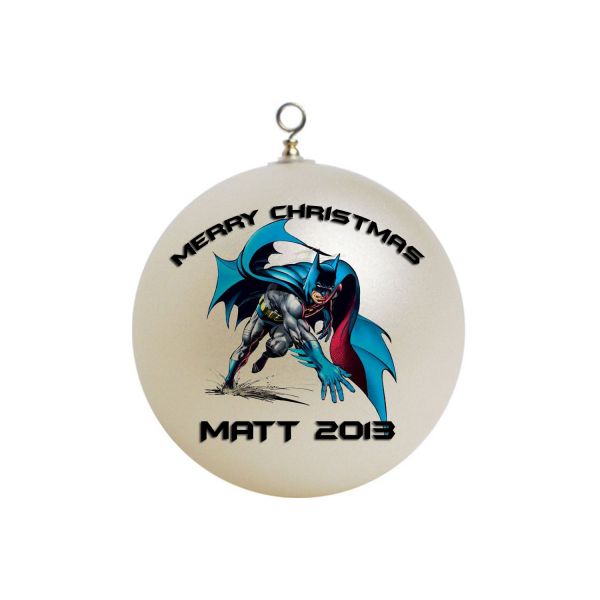Personalized Batman X-mas Ornament custom Gift #1