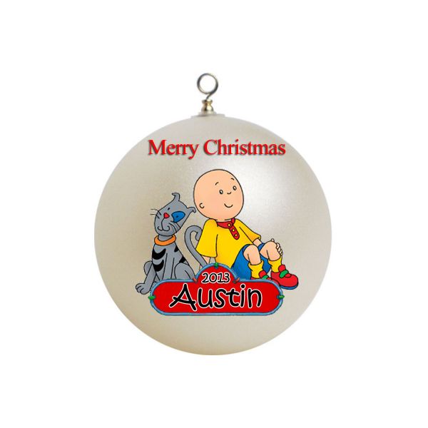 Personalized Caillou Christmas Ornament custom gift #1