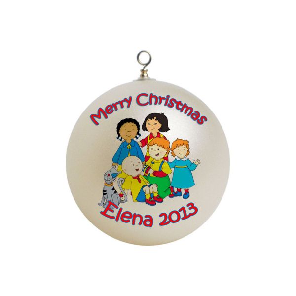 Personalized Caillou Christmas Ornament custom gift #2