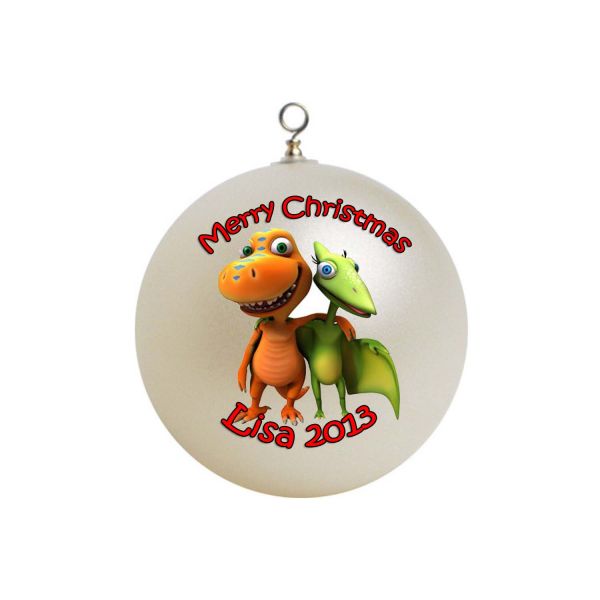 Personalized Dinosaur Train Christmas Ornament #3