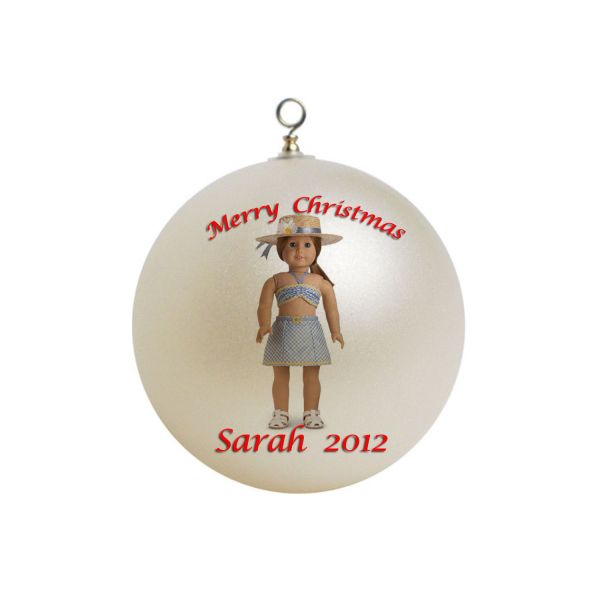 Personalized American Girl X-mas Ornament Emily #3