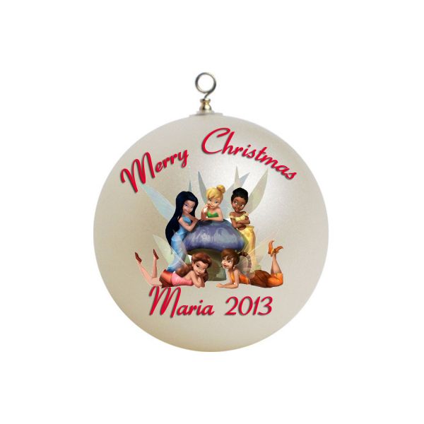 Personalized Disney Faries Christmas Ornament #1