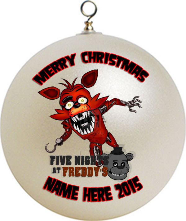 Personalized Five Nights at Freddies freddy's Christmas Ornament Custom Gift #1