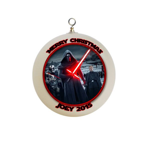 Personalized Star Wars The Force Awakens Christmas Ornament Custom #3