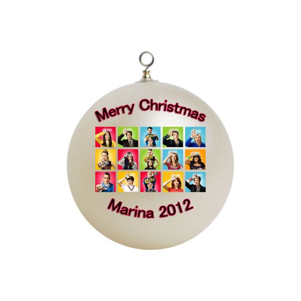 Personalized Glee Christmas Ornament custom Gift