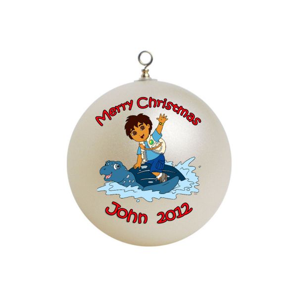 Personalized Go Diego Christmas Ornament Gift #3