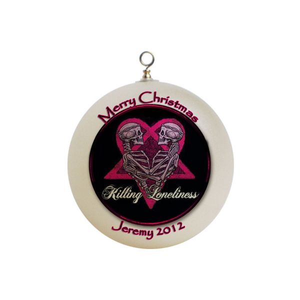 Personalized HIM Ville Valo Christmas Ornament #4