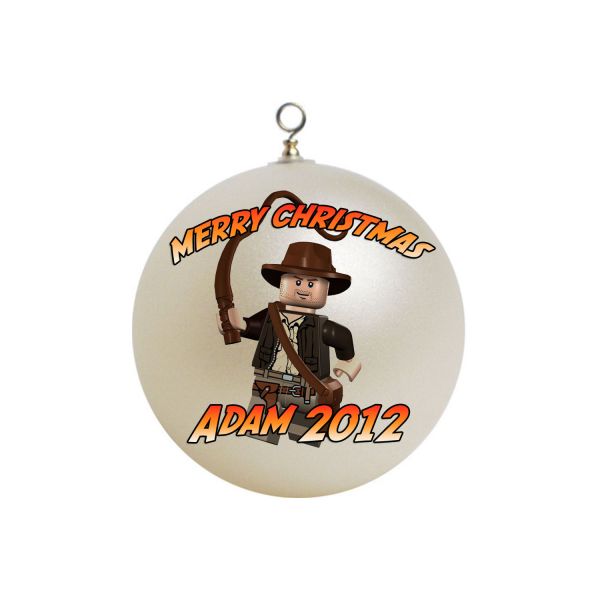 Custom Indiana Jones X-mas Ornament custom Gift