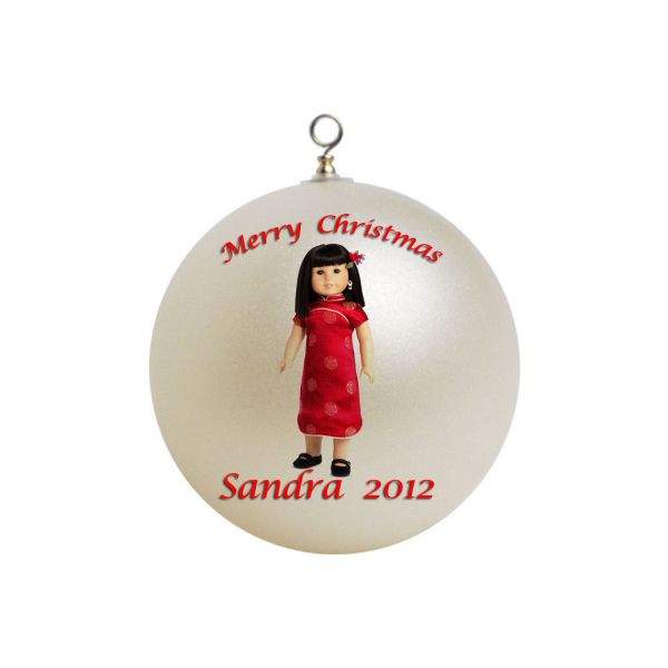 Personalized American Girl X-mas Ornament Ivy #1