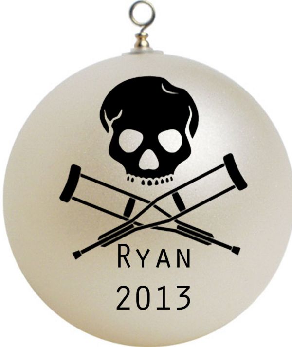 Personalized Jackass Christmas Ornament custom Gift