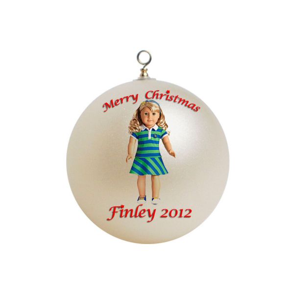Personalized American Girl X-mas Ornament Lanie #1