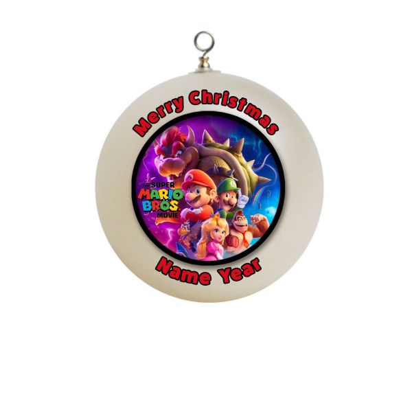 Personalized Super Mario  Bros Movie Ornament #1