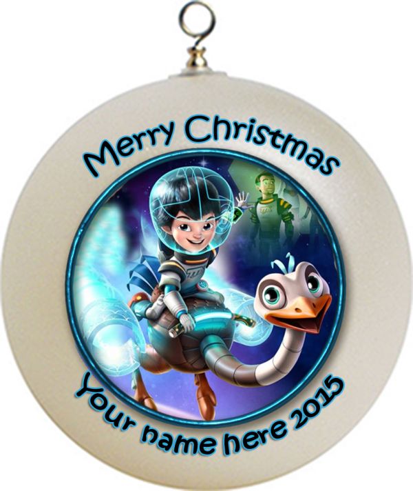 Personalized Miles from Tomorrowland Christmas Ornament Custom #2