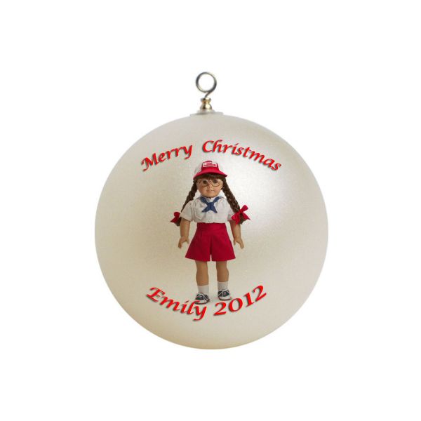 Personalized American Girl X-mas Ornament Molly #1