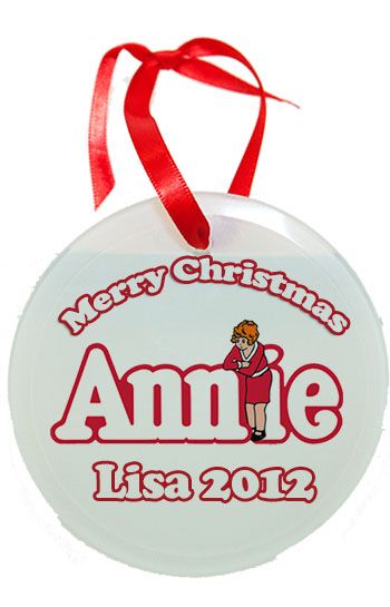 Orphan Annie Ornament
