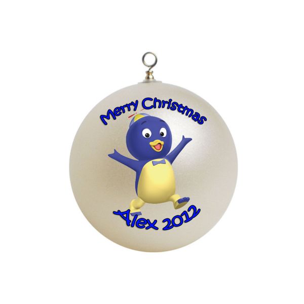 Personalized Backyardigans Christmas Ornament Pablo